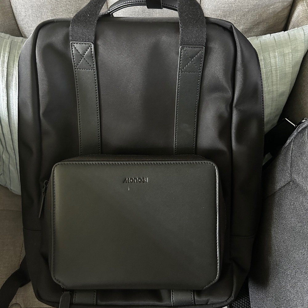 Monos Metro Backpack in Black with Classic and Folio kits